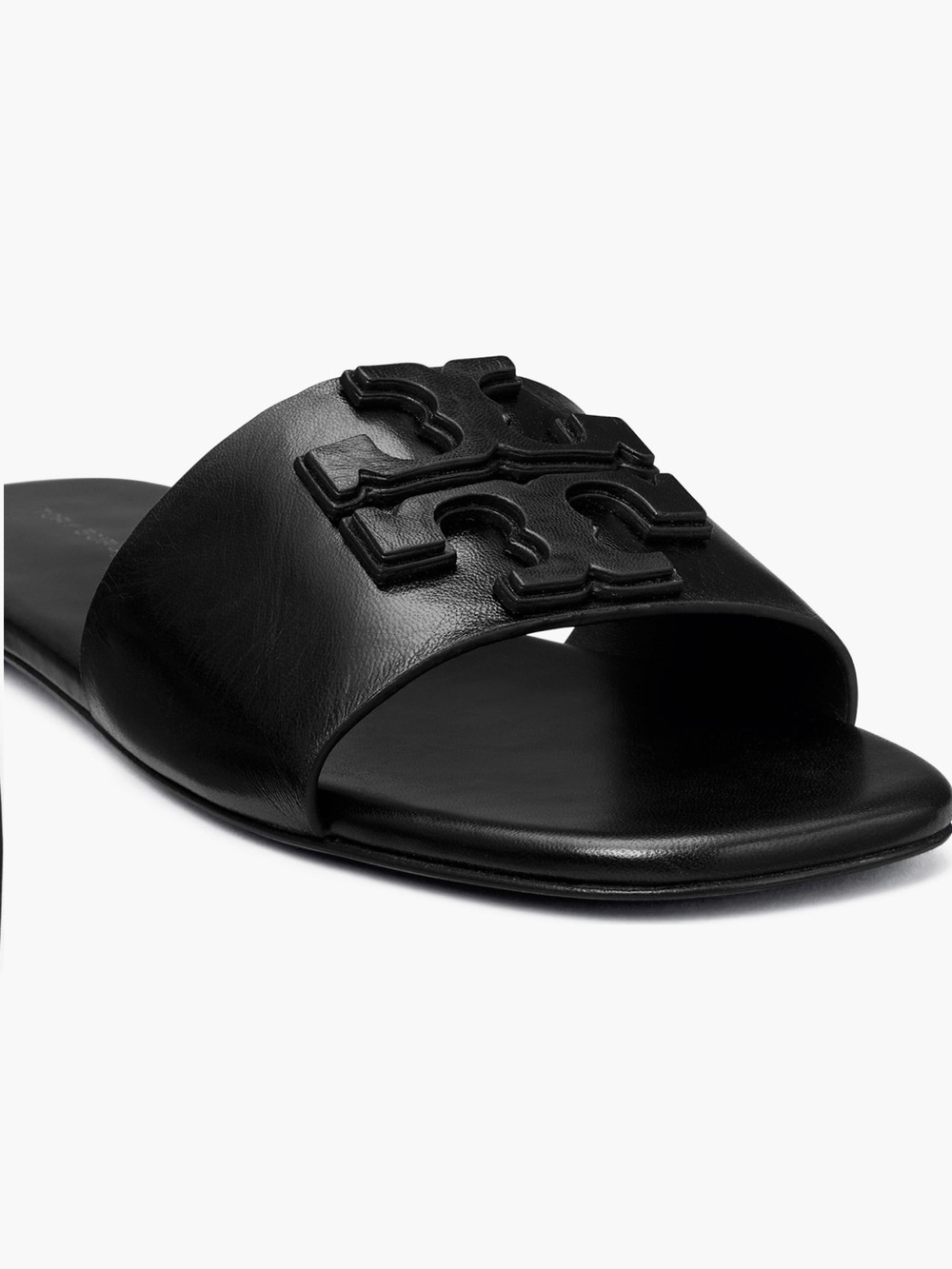 NEW Tory Burch Ines Slide in Perfect Black - Picture 4 of 9